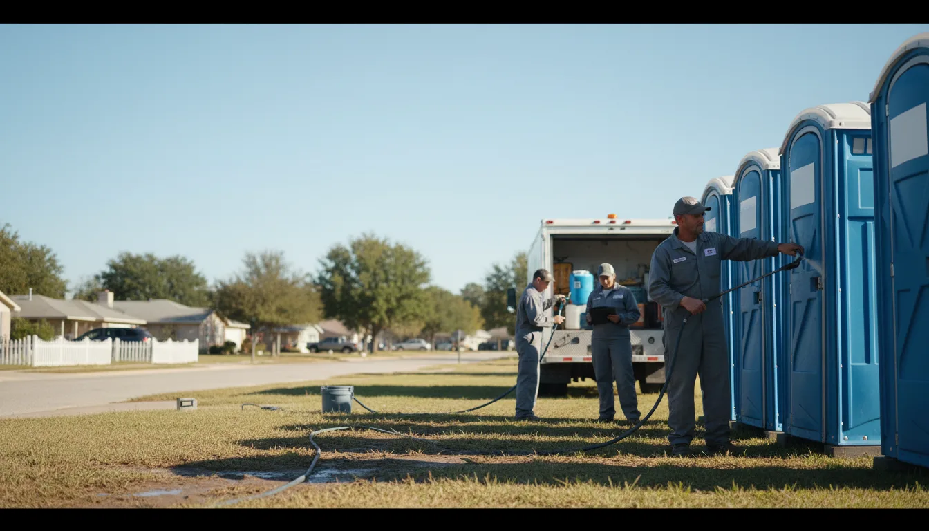 Long-Term Portable Toilet Rental in Byram, MS near me